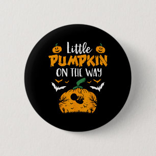 Badge Rond 5 Cm Petit Citrouille Sur Le Chemin Halloween Witch Pre