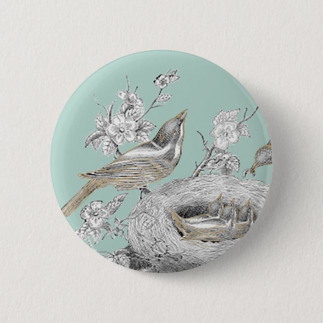 Badge Rond 5 Cm Petit famille de La (Devant)