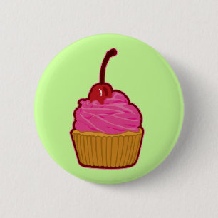 Badge Rond 5 Cm Petit gâteau
