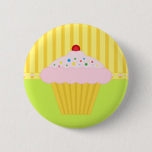 Badge Rond 5 Cm Petit gâteau