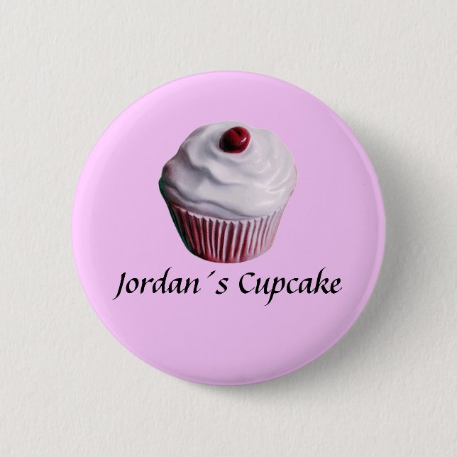 Badge Rond 5 Cm Petit gâteau de Jordan´s (Devant)