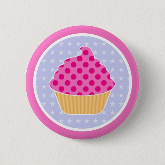 Badge Rond 5 Cm Petit gâteau de Kawaii (Devant)