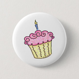 Badge Rond 5 Cm Petit gâteau mignon