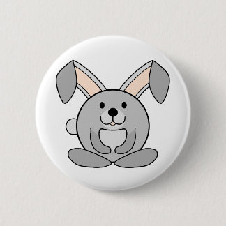 Badge Rond 5 Cm Petit lapin