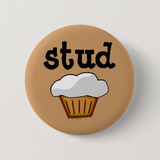 Badge Rond 5 Cm Petit pain de goujon, bon cuit au four drôle