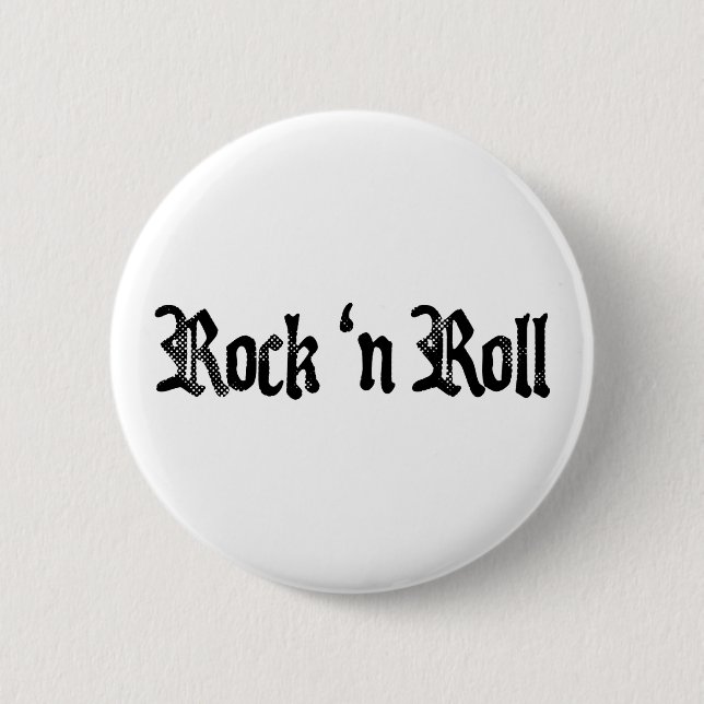 Badge Rond 5 Cm petit pain de la roche n (Devant)