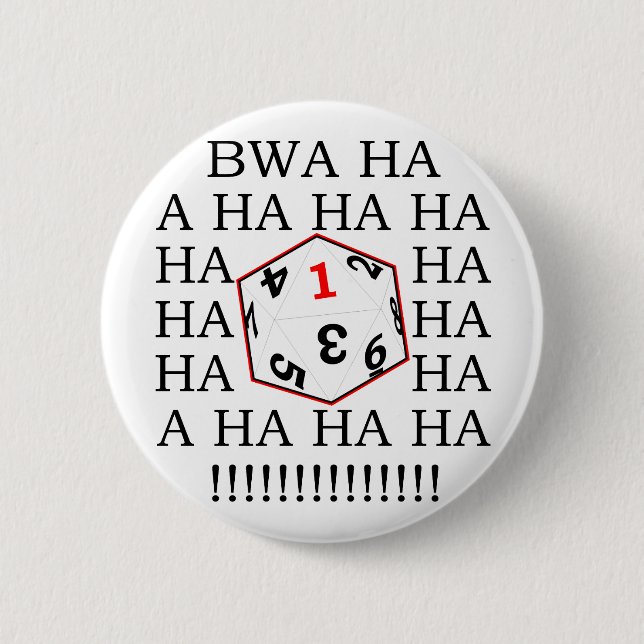 Badge Rond 5 Cm Petit pain mortel (Devant)