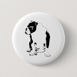 Badge Rond 5 Cm Petit rond, panneau de profil
