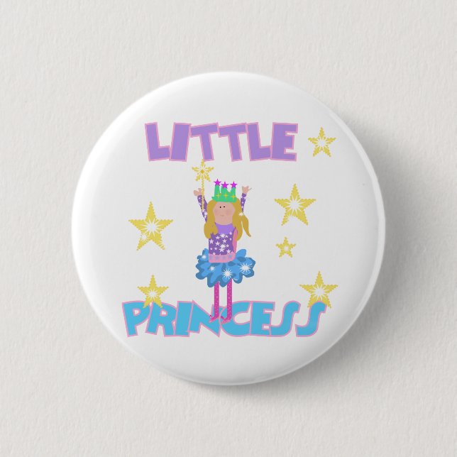 Badge Rond 5 Cm Petite princesse (Devant)
