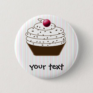 Badge Rond 5 Cm Petits gâteaux mignons