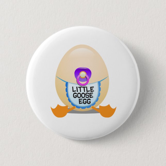 Badge Rond 5 Cm Petits jeux d'oeufs d'oie (Devant)