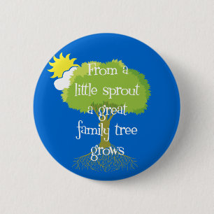 Badge Rond 5 Cm Peu de pousse
