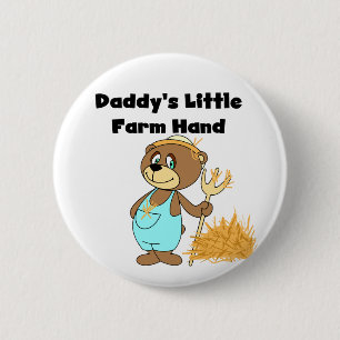 Badge Rond 5 Cm Peu de T-shirts et cadeaux de main de la ferme du 