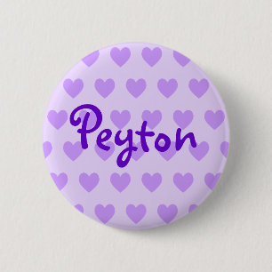 Badge Rond 5 Cm Peyton en violet