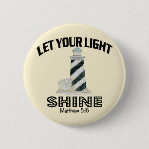 Badge Rond 5 Cm Phare