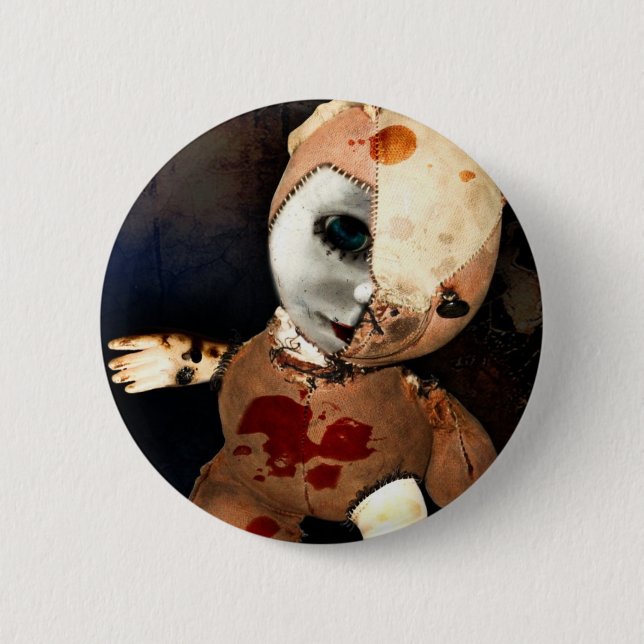 Badge Rond 5 Cm Phénomène de nounours (Devant)