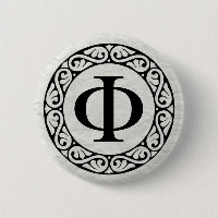 Phi de lettre d'alphabet grec