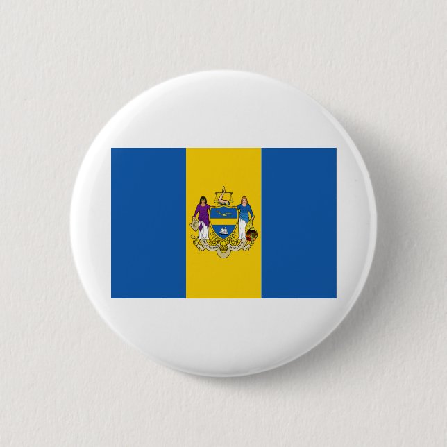 Badge Rond 5 Cm Philadelphie Pennsylvanie (Devant)