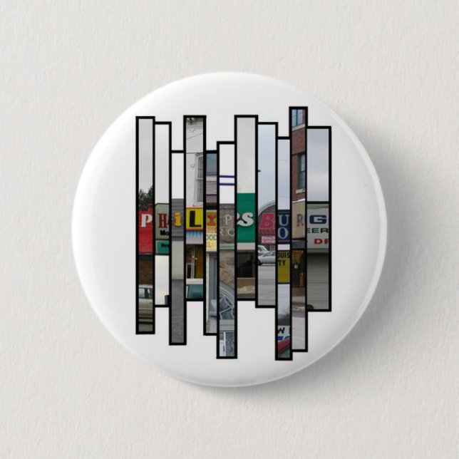 Badge Rond 5 Cm Philipsburg (Devant)