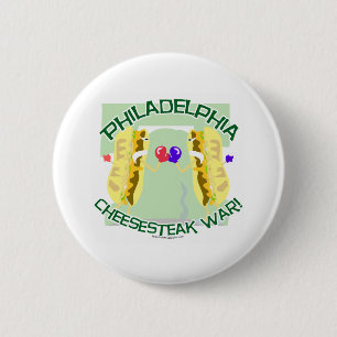 Badge Rond 5 Cm Philly Cheesteak War