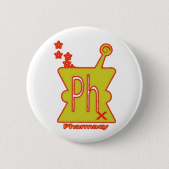 Badge Rond 5 Cm Phish a inspiré docteur Recommended de pharmacie… (Devant)