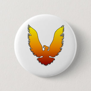 Badge Rond 5 Cm Phoenix