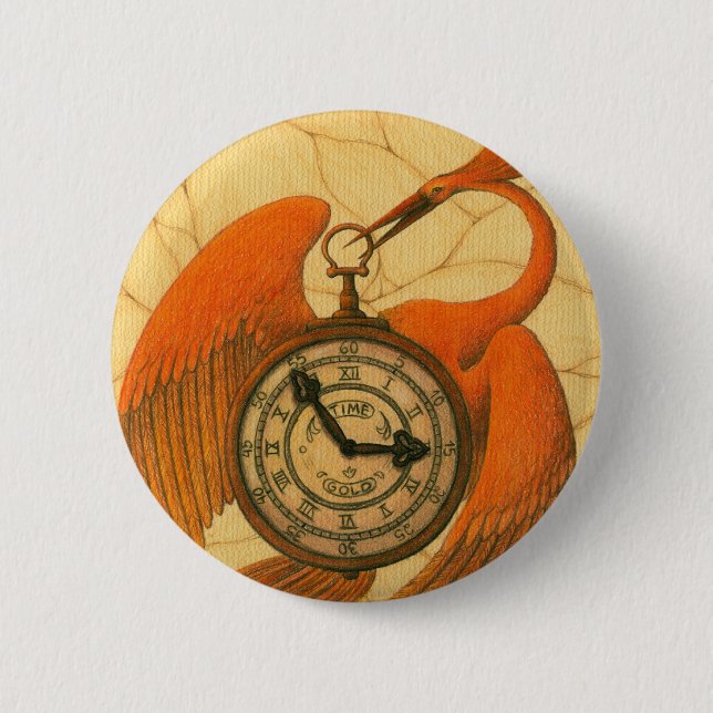 Badge Rond 5 Cm Phoenix (Devant)