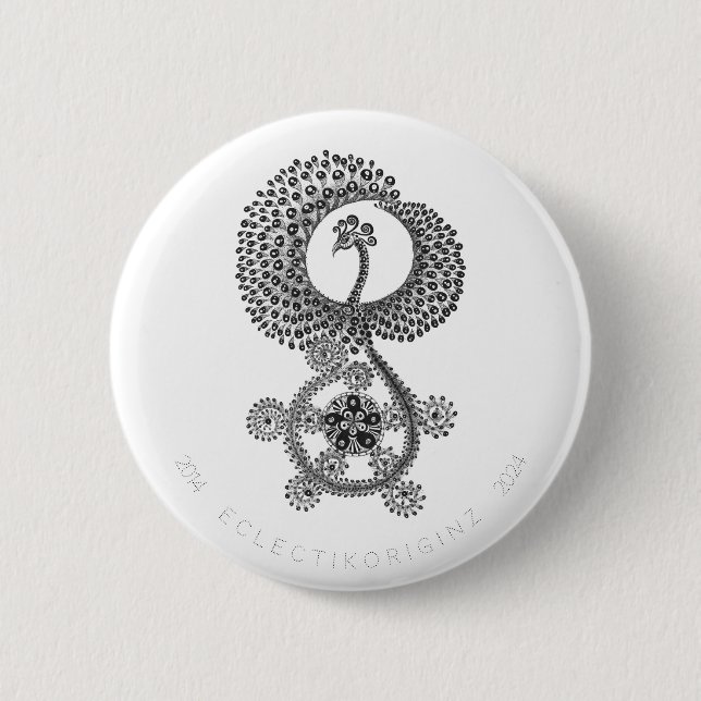 Badge Rond 5 Cm Phoenix 10 ans (Devant)