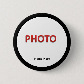 Badge Rond 5 Cm Photo commémorative personnalisée
