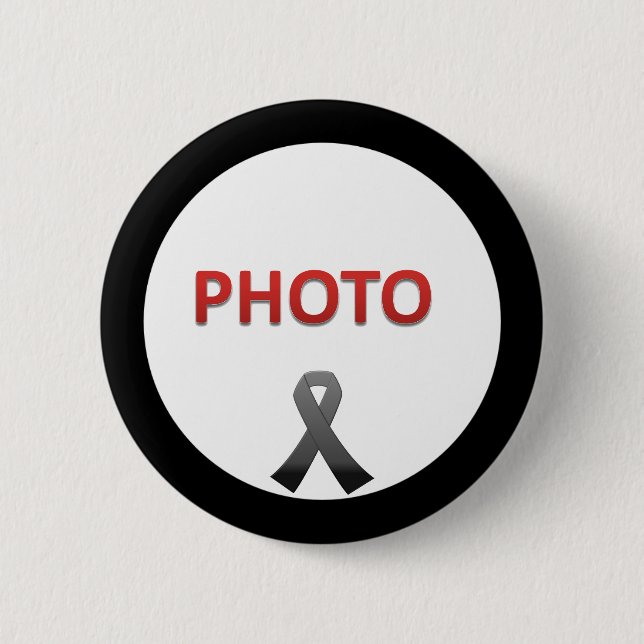 Badge Rond 5 Cm Photo commémorative personnalisée (Devant)