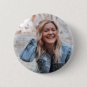 Badge Rond 5 Cm Photo personnalisée