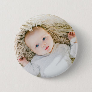 Badge Rond 5 Cm Photo personnalisée