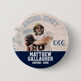 Badge Rond 5 Cm Photo personnalisée de joueur pour la soirée des s
