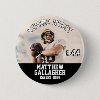 Badge Rond 5 Cm Photo personnalisée de joueur pour la soirée des s