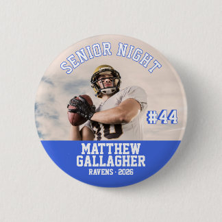 Badge Rond 5 Cm Photo personnalisée de joueur pour la soirée des s