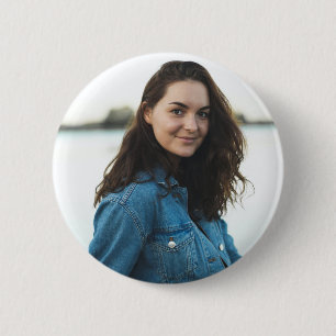 Badge Rond 5 Cm Photo personnalisée sur mesure