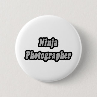 Badge Rond 5 Cm Photographe Ninja