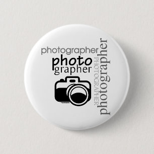 Badge Rond 5 Cm Photographe v.2