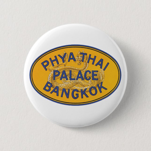 Badge Rond 5 Cm Phya Thai Palace Bangkok (Devant)