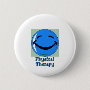 Badge Rond 5 Cm Physiothérapie d'à haute fréquence
