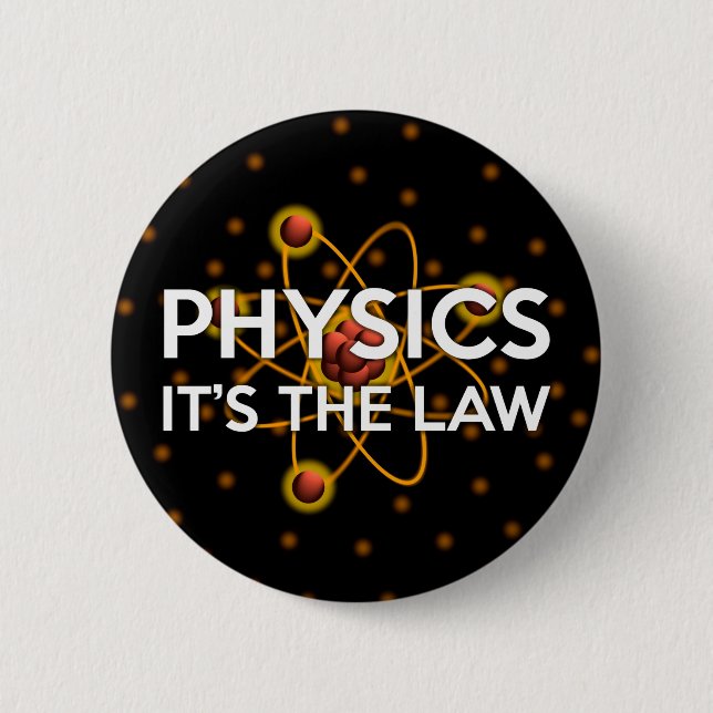 BADGE ROND 5 CM PHYSIQUE. C'EST LA LOI (Devant)