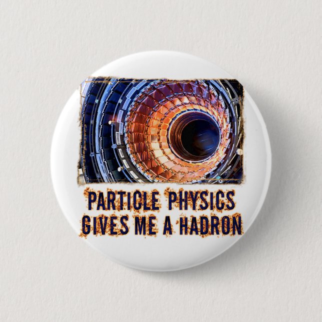 Badge Rond 5 Cm Physique de particules (Devant)