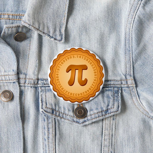 Badge Rond 5 Cm Pi Day, Célébrez les Maths ! Bouton (Math Lovers Pi Day Button
Make a statement at your Pi Day party!)