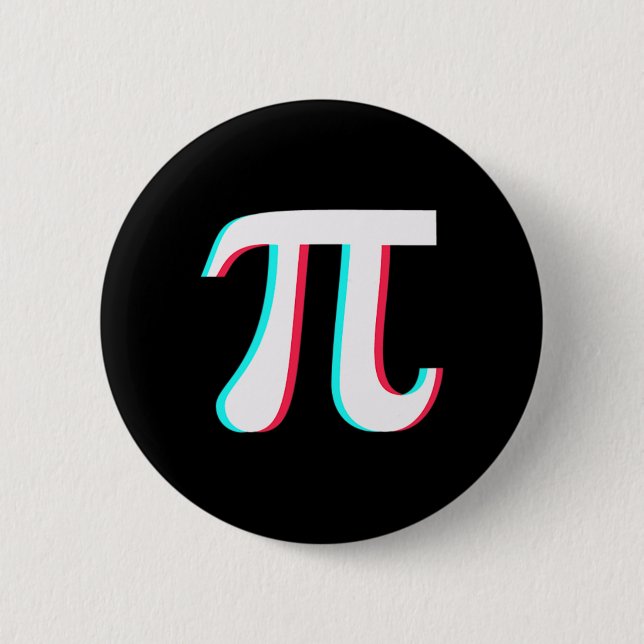Badge Rond 5 Cm Pi Day Funny Graphic Math Enseignant Étudiant 3.14 (Devant)