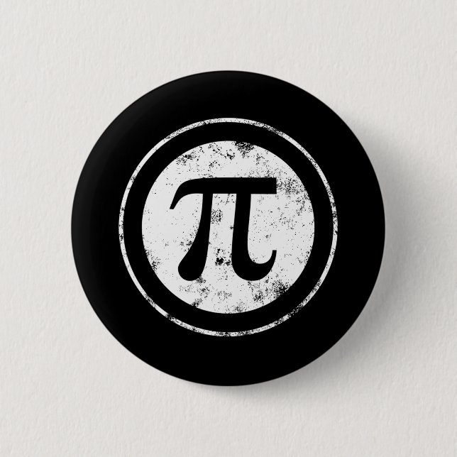 Badge Rond 5 Cm Pi Day Pi Math (Devant)