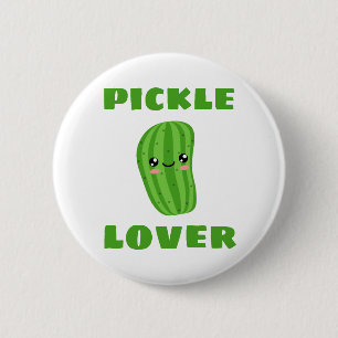 Badge Rond 5 Cm Pickle Lover