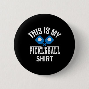 Badge Rond 5 Cm Pickleball - Dinker Badminton Tennis Pickleball Gi