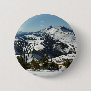Badge Rond 5 Cm Pics neigeux du Grand Teton