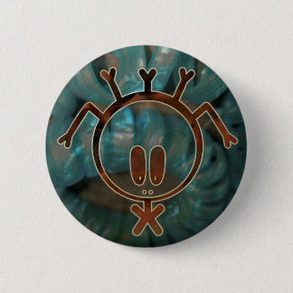 Badge Rond 5 Cm Picto rasta