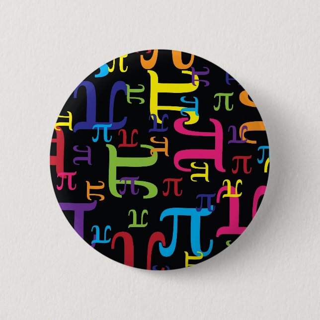 Badge Rond 5 Cm Pièce du Pi (Devant)